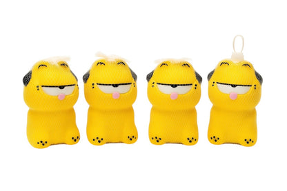 Set 4 jucarii antistres pisica galbena , squishy moale, amuzant, pentru copii si adulti