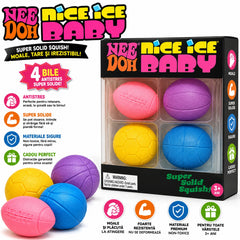 Set 4 mingiute squishy antistres, modele sport, culori mixte, super moi