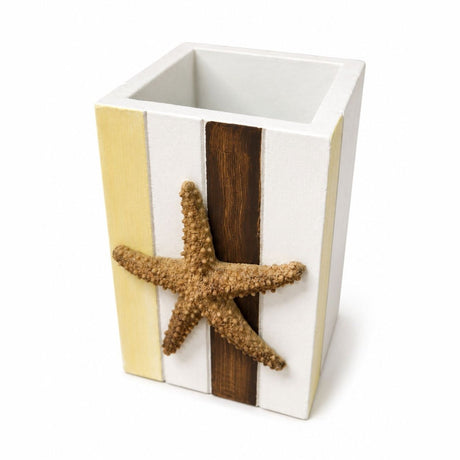 Set 4 Suport Decorativ Marin cu Stea de Mare – Suvenir Nautic pentru Baie și Casă