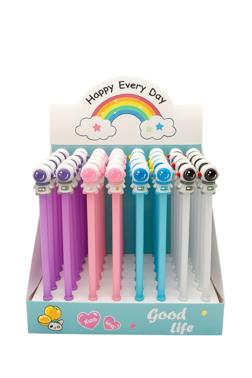 Set 48 Pixuri Astronaut Happy Every Day , Pixuri Colorate pentru Copii