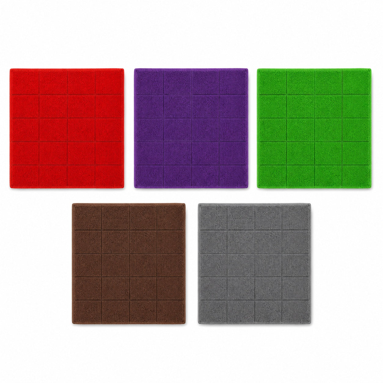 Set 5 prosoape bucătărie din microfibră 30x30 cm – super absorbante, uscare rapidă