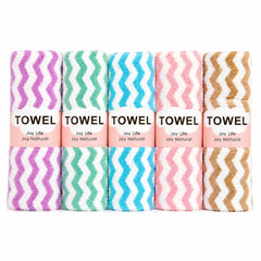 Set 5 prosoape bucătărie microfibră 30x70 cm – lavete pufoase, diverse culori
