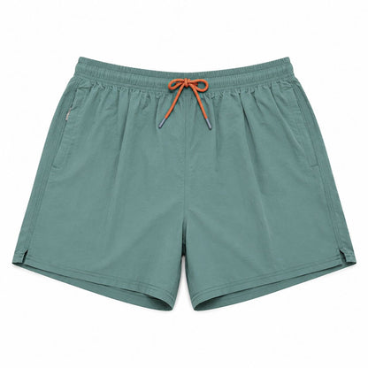 Set 5 Sorturi de Baie Bărbați Verde – Material Respirabil, Uscare Rapidă