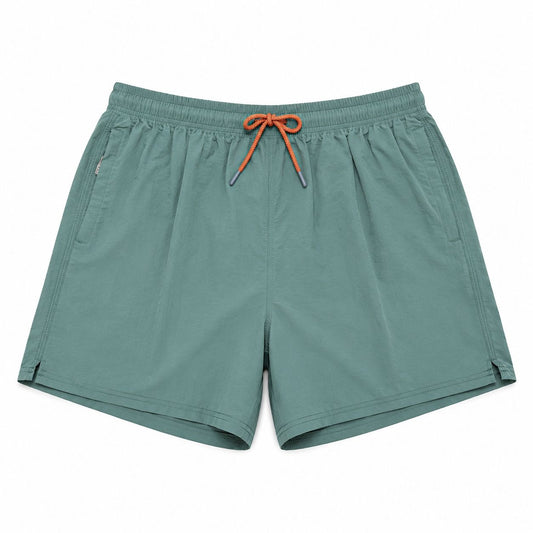Set 5 Sorturi de Baie Bărbați Verde – Material Respirabil, Uscare Rapidă