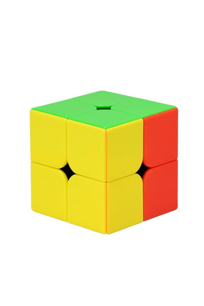 Set 6 Cuburi Puzzle 2x2 Colorate , Joc Logic pentru Copii si Adulti