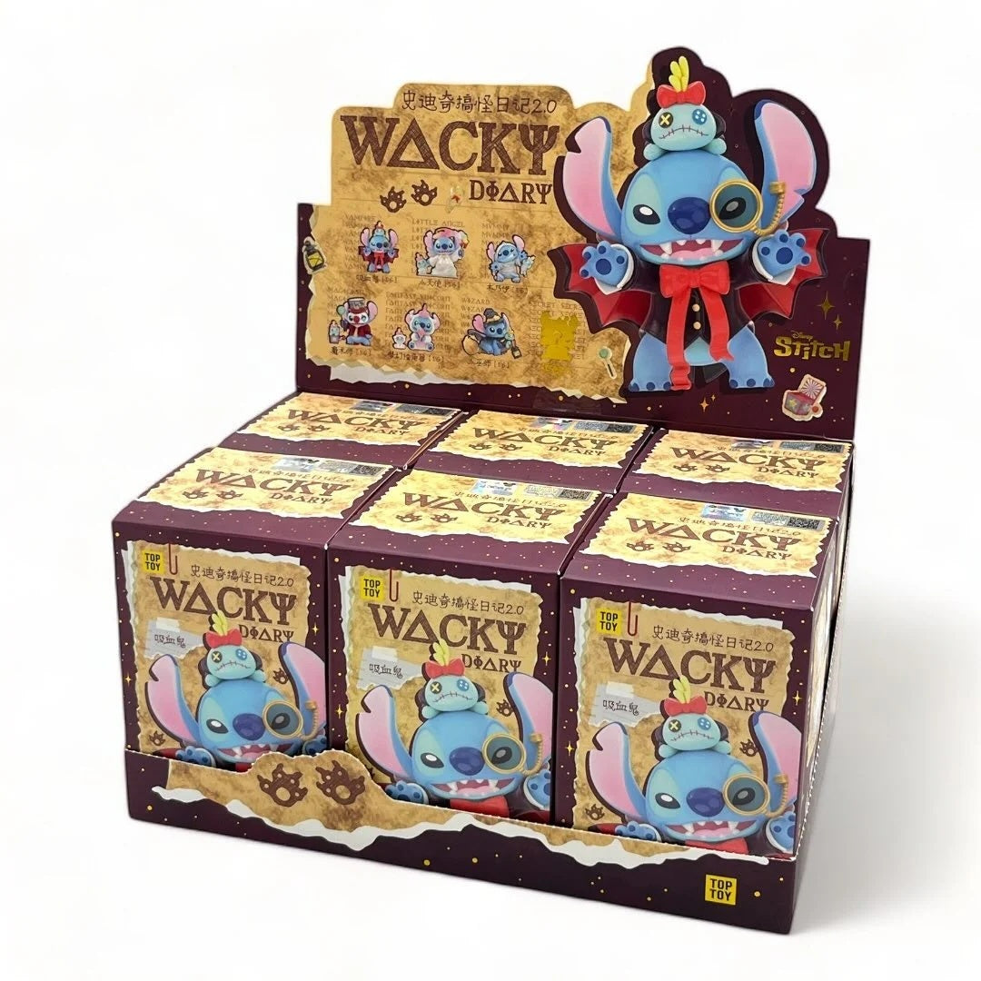 Set 6 Figurine Surprise , Colectie Wacky Diary, Display 23x15 cm