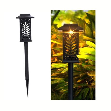 Set 6 Lampi Solare Gradina LED Lumina Calda cu Tarus, Iluminat Exterior Decorativ