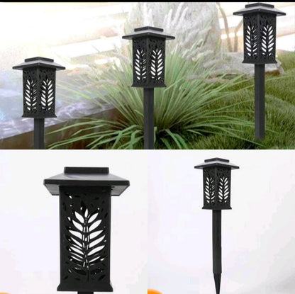 Set 6 Lampi Solare Gradina LED Lumina Calda cu Tarus, Iluminat Exterior Decorativ
