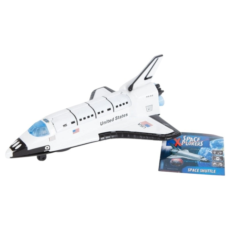 Set 6 Nave Spațiale Die-Cast cu Sunete, Lumini și Funcție de Aburi - Dimensiuni 34x31x6 cm