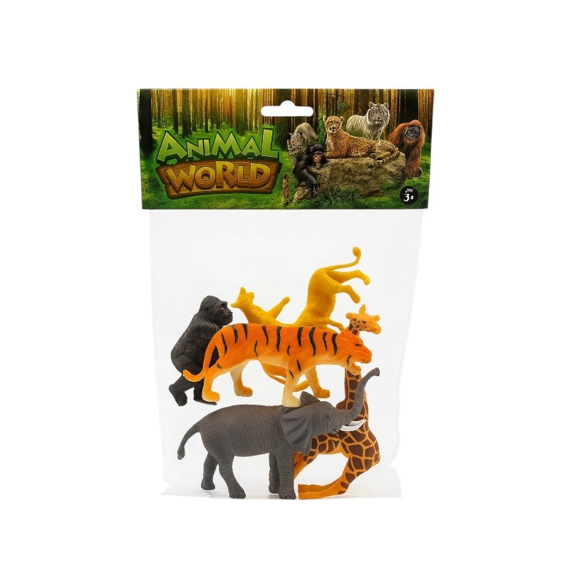Set Animale Salbatice , Animal World , Figurine 13 cm