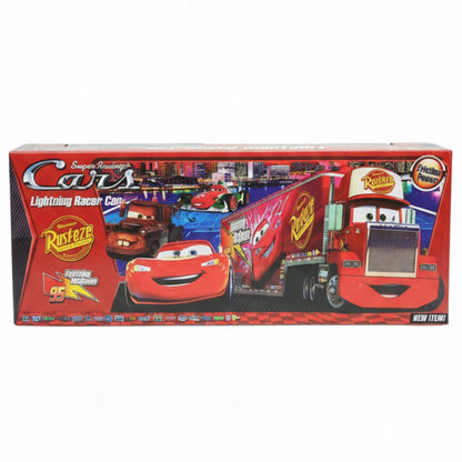 Set camion transport masini + 2 masinute curse jucarie copii tip trailer