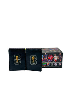 Set Carti de Joc Poker Stil Fotbal , Editie Speciala Staruri Teren Aurii Negre