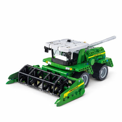 Set Constructie Combina Agricola Verde, 502 Piese, 38 cm