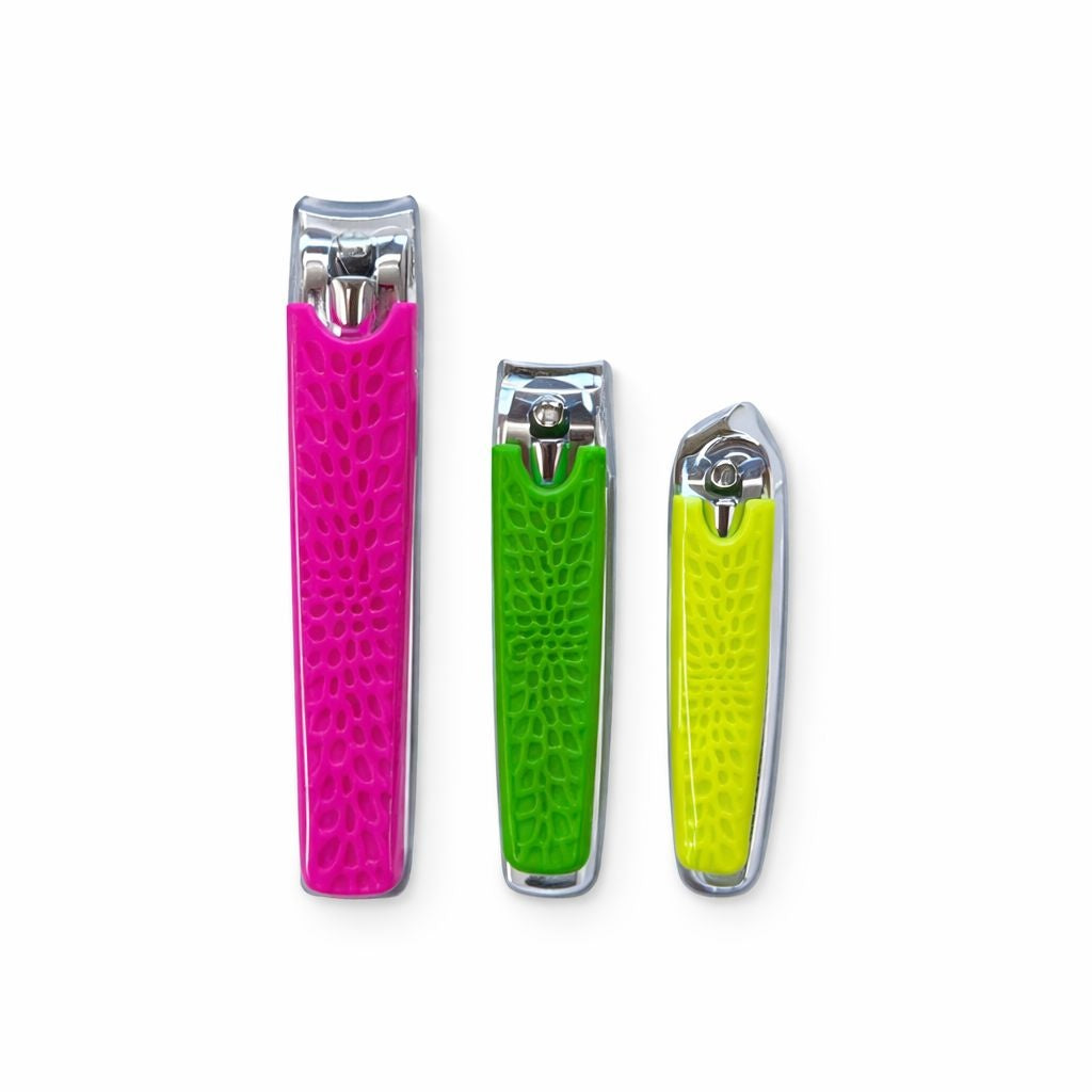 Set cu 3 Unghiere Profesionale ZHANMEI Nail Clipper Trio, Otel Inoxidabil