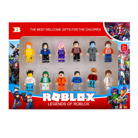 Set de 12 Figurine de Acțiune pentru Copii – Personaje de Colecție, Jucării Educative 3+ Ani