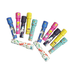 Set de 12 Kaleidoscop pentru copii , modele animale unicorn, culori mixte