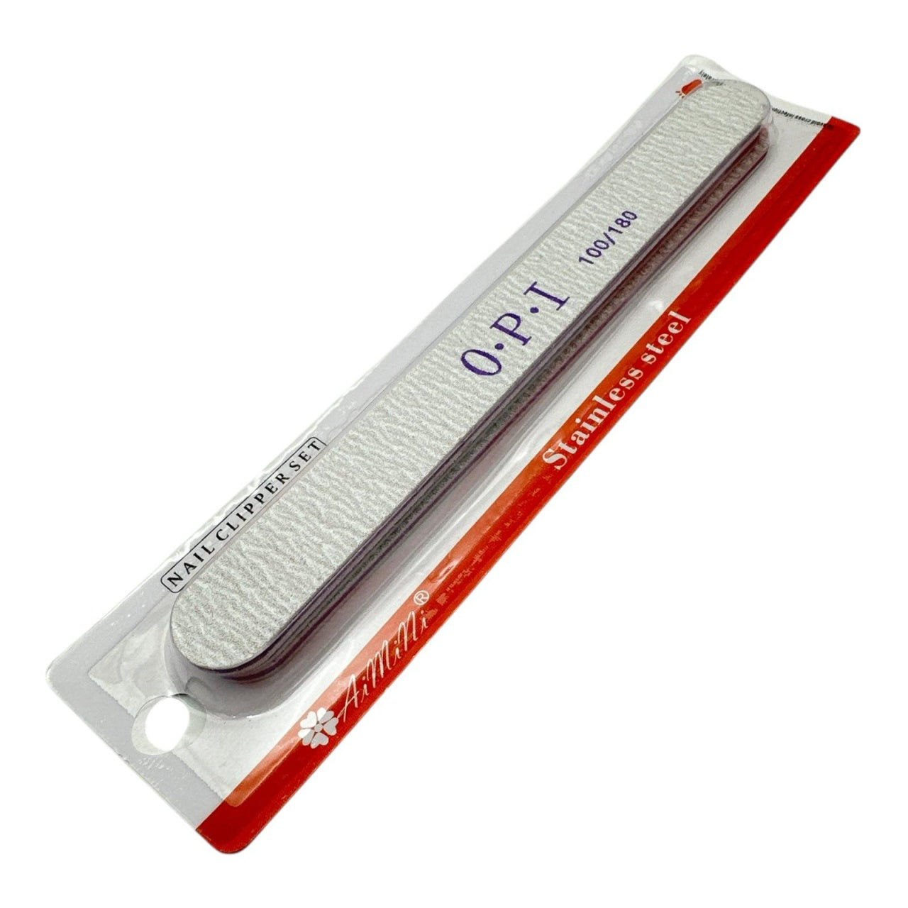 Set de 3 pile unghii OPI 100 180, profesionala, calitate superioara , Precizie si durabilitate pentru manichiura perfecta,