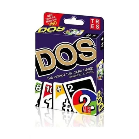 Set de cărți de joc DOS, carton, joc educativ și distractiv