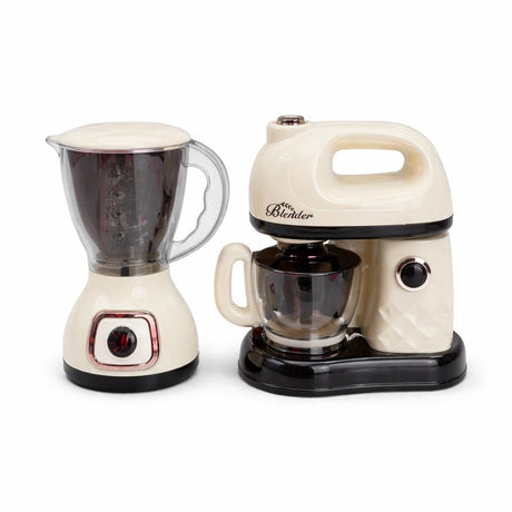 Set de joacă interactiv Blender și Mixer pentru copii, din plastic, funcție de rotație, 32,5x20x9,5 cm