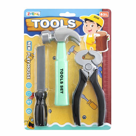 Set de joacă pentru copii cu unelte din plastic, tip scule de uz casnic