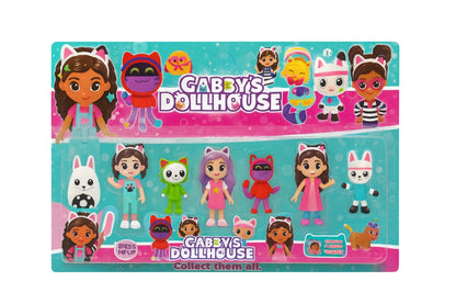 Set Deluxe Figurine Tematice Pentru Copii , 8 Personaje Colorate, Colectie Joaca Creativa 40x26 cm