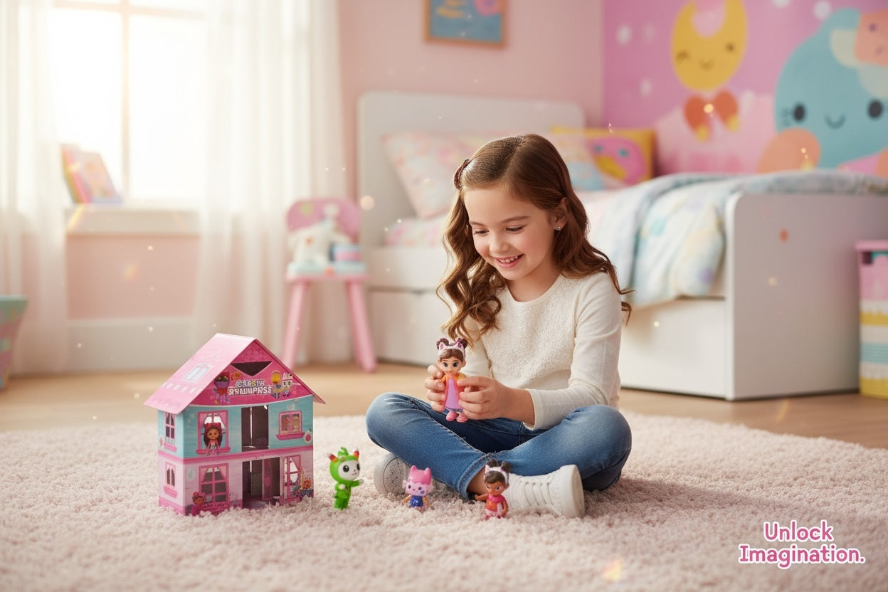Set Deluxe Figurine Tematice Pentru Copii , 8 Personaje Colorate, Colectie Joaca Creativa 40x26 cm