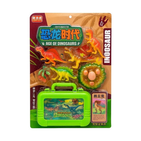 Set Dinozauri cu Valiza , Age of Dinosaurs , pentru copii 3+