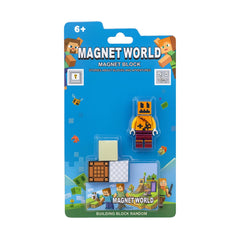 Set Figurina Magnetica MagnetWorld , Building Block Random (6+ ani)