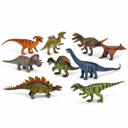 Set figurine dinozauri 12 piese, jucarii educative copii, colectie Dinosaur World