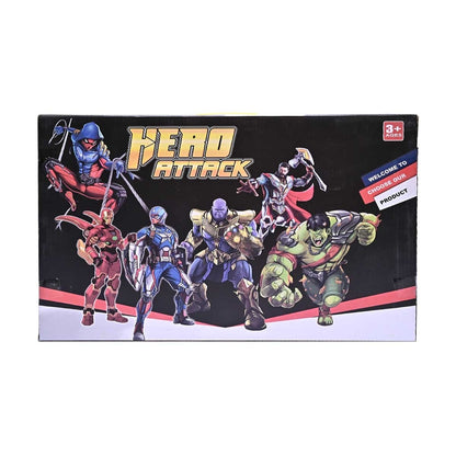 Set figurine supereroi cu masca si accesorii , jucarie pentru copii 3+