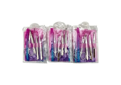 Set ingrijire manichiura 4 piese inox, Boutique Beauty, calitate superioara, Kit complet pentru ingrijire,