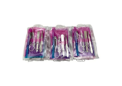 Set ingrijire manichiura 4 piese inox, Boutique Beauty, calitate superioara, Kit profesional,