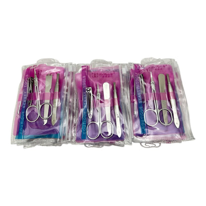 Set ingrijire manichiura 4 piese inox, Boutique Beauty, calitate superioara, Kit profesional,