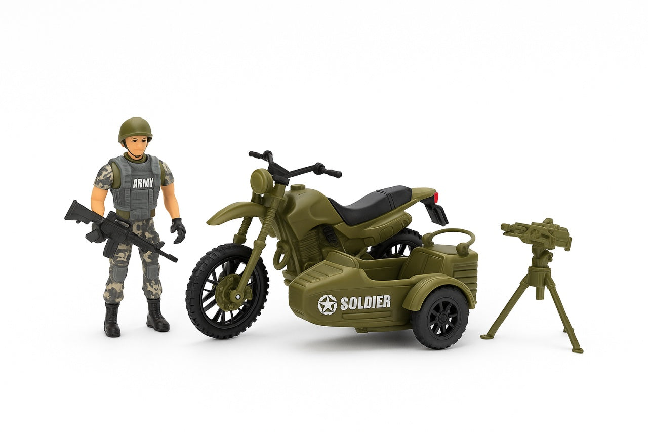 Set Jucarii Militari Special Combat 27x23 cm , Vehicule, Soldat si Accesorii