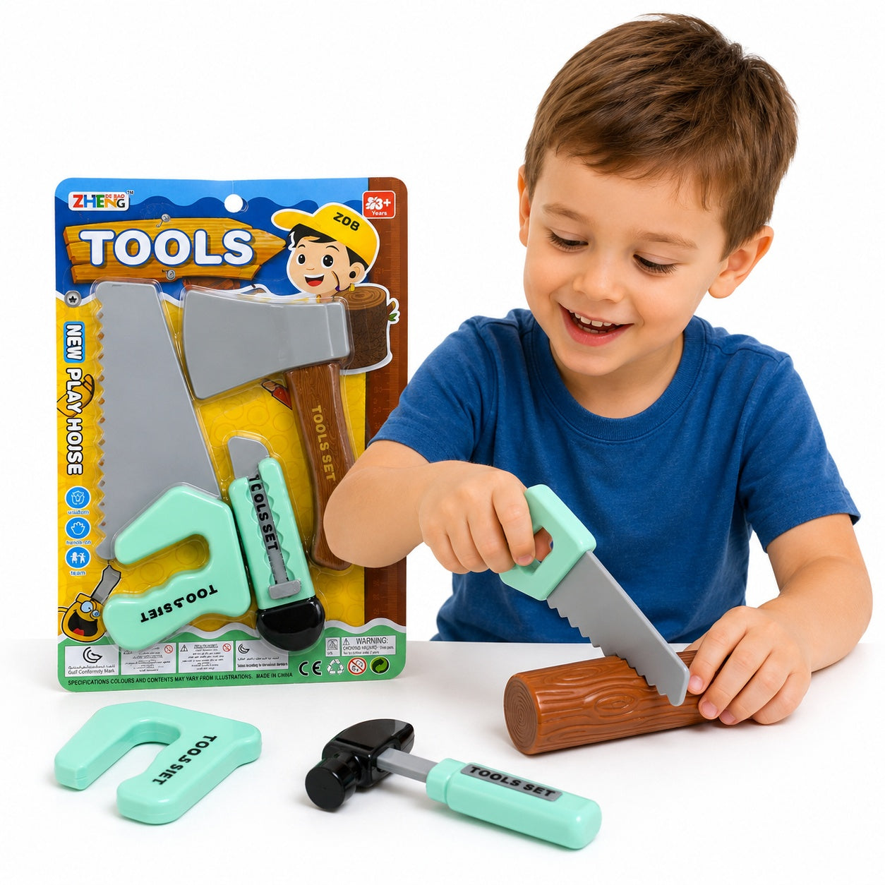 Set jucării unelte pentru copii Daily Life Tools, plastic, dezvoltare abilități de coordonare
