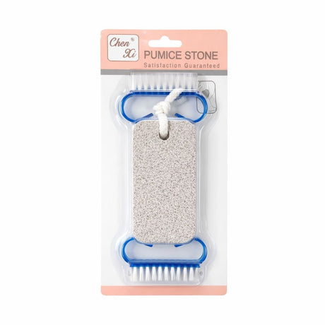 Set piatra ponce cu 2 periute pentru curatarea picioarelor, exfoliere si ingrijire talpi