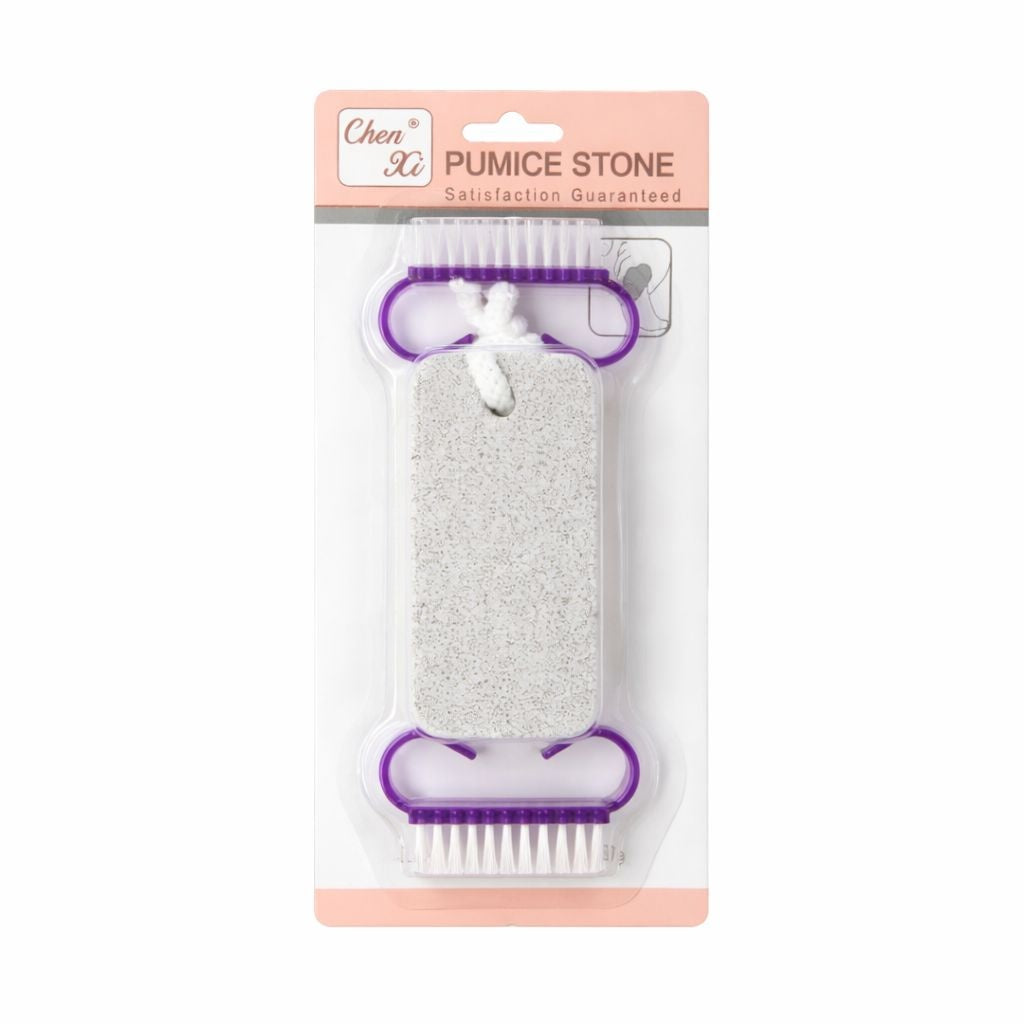 Set piatra ponce cu 2 periute pentru curatarea picioarelor, exfoliere si ingrijire talpi