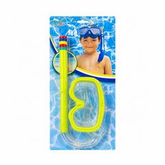 Set Snorkeling Galben pentru Copii – Mască și Tub pentru Înot și Scufundări