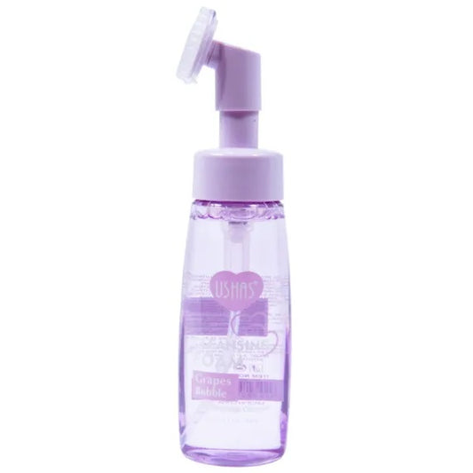 Spuma de Curatare USHAS Collagen Bubble cu Extract de Struguri, 240g , Hidratare Revitalizare