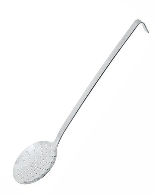 Spumiera bucatarie din otel inoxidabil 37 cm, lingura perforata pentru scurgere alimente