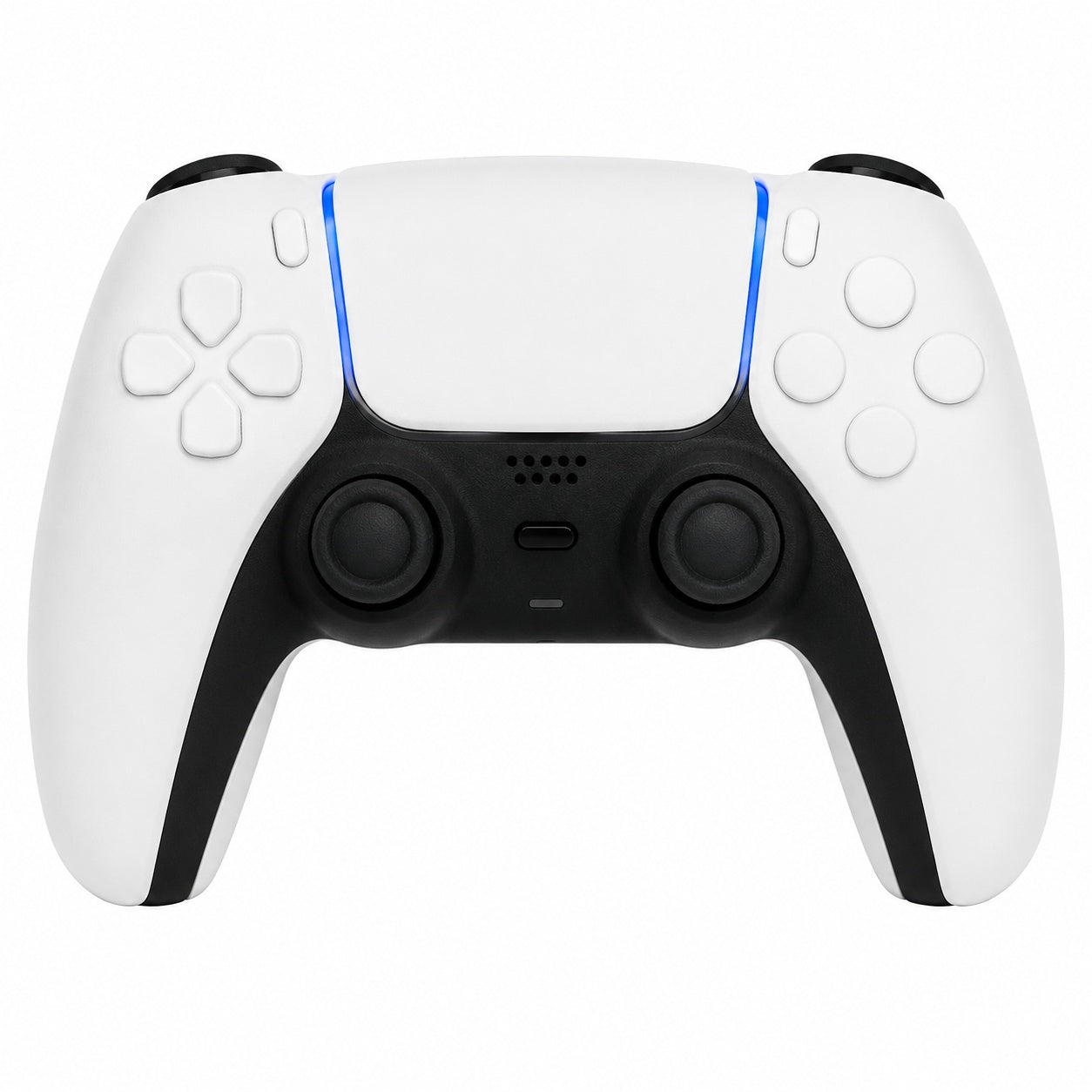Squishy Controller Alb Antistres, 15 cm – Jucării Soft Slow Rising pentru Copii și Gameri