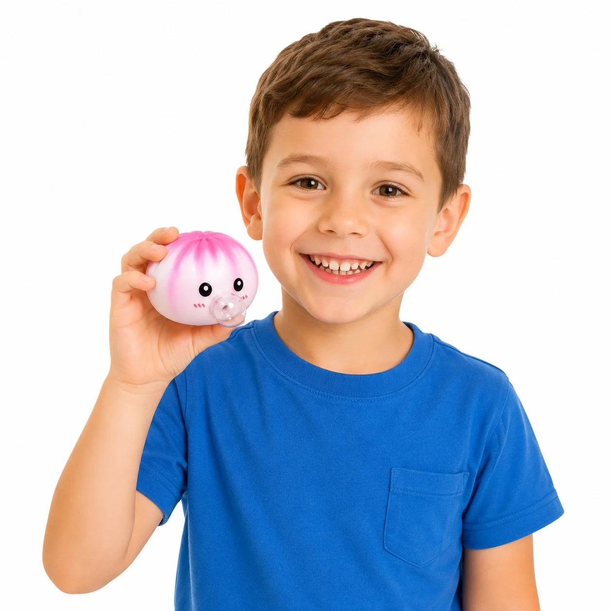 Squishy Dumpling pentru Copii – Jucărie Moale și Elastică Tip Bubble Squishy