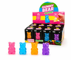 Squishy Ursuleț Gummy Bear Antistres 8cm pentru Copii – Jucărie Moale și Elastică
