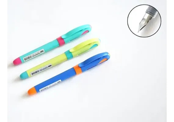 Stilou Igle 1083 din PVC color , stilou rezistent si ergonomic pentru elevi,