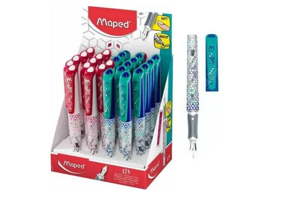Stilou Maped, diverse culori , stilou ergonomic si colorat pentru scoala si scris zilnic,