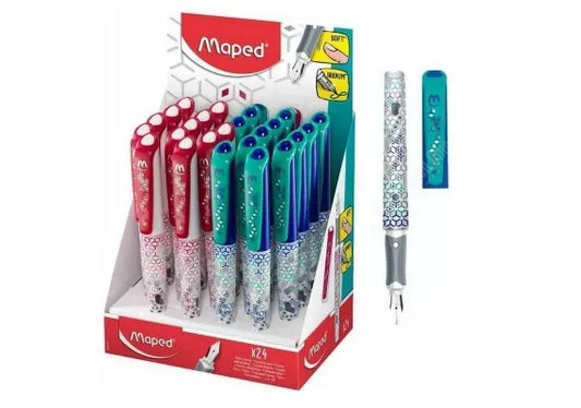 Stilou Maped, diverse culori , stilou ergonomic si colorat pentru scoala si scris zilnic,