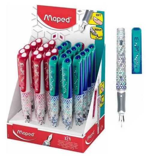Stilou Maped, diverse culori , stilou ergonomic si colorat pentru scoala si scris zilnic,