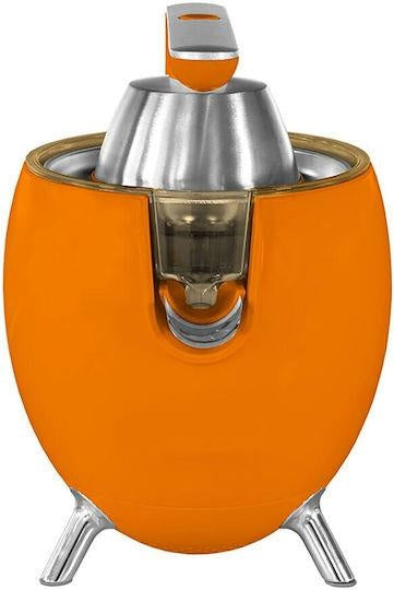 Storcator electric citrice 300W cu maner presare, 2 conuri, filtru inox, portocaliu