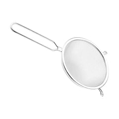 Strecuratoare bucatarie inox 16 cm, sita metalica fina pentru ceai si alimente