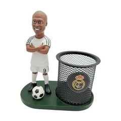 Suport Pixuri cu Fotbalist , Organizator Original pentru Birou, 17cm, Calitate Superioara,